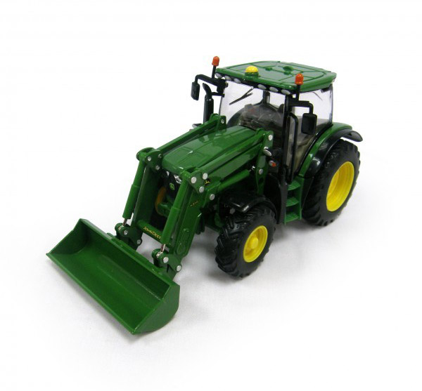 DieCast, John Deere 6125R with frontloader