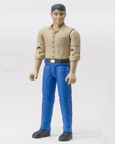 Man dark with shoes