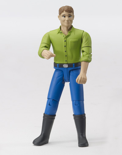 Man Blond with boots